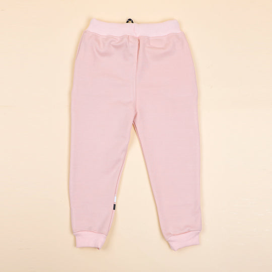 Youth Terry Pajama For Girls - Peach
