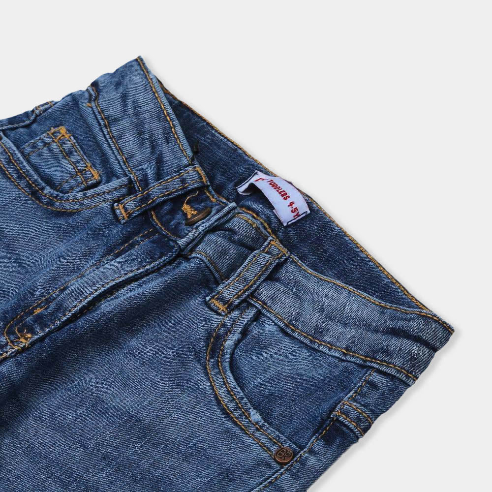 Basic Denim Pant For Girls - LT.Blue
