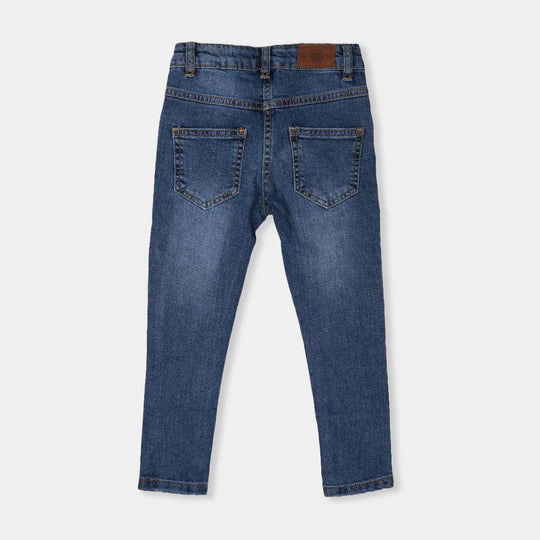 Basic Denim Pant For Girls - LT.Blue