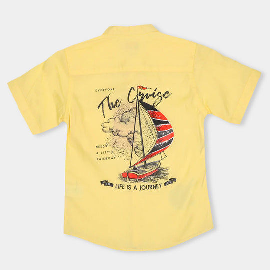Boys Casual Shirt The Cruise - Lime