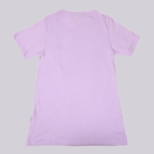 Women's Maternity V Neck T-Shirt - Light Purple