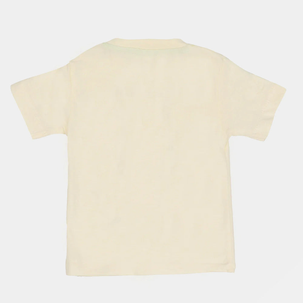 Boys T-Shirt California - Lemon Icing