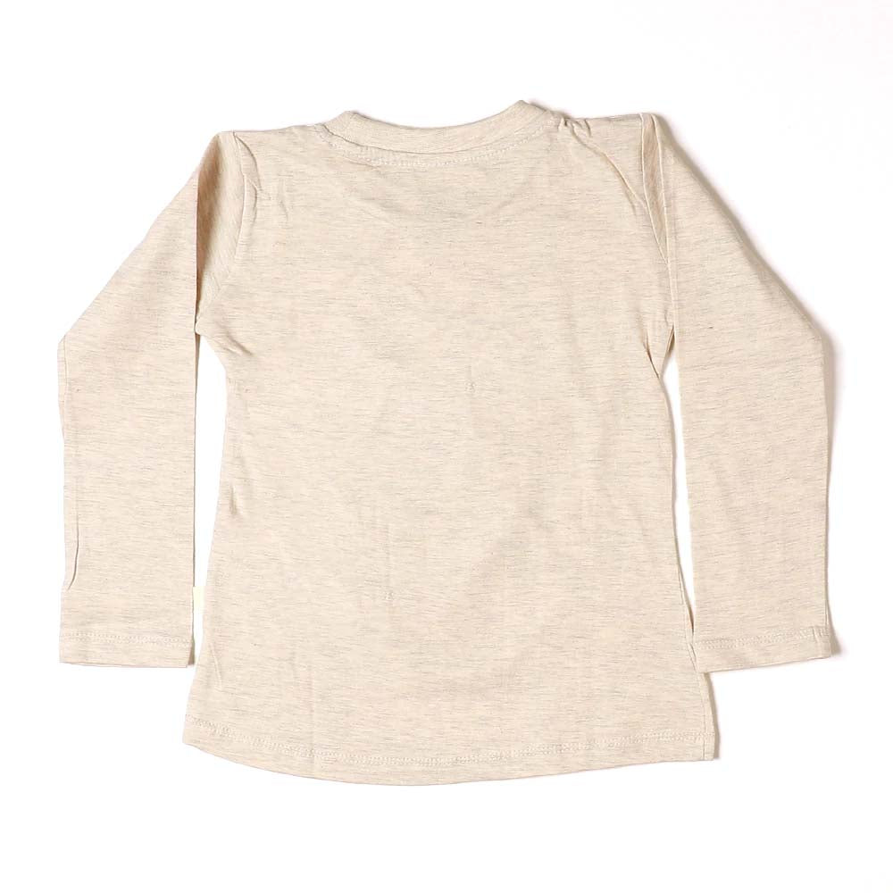 Nice Dream Night Suit For Girls - Light Beige