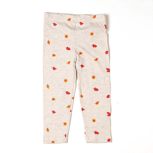 Nice Dream Night Suit For Girls - Light Beige