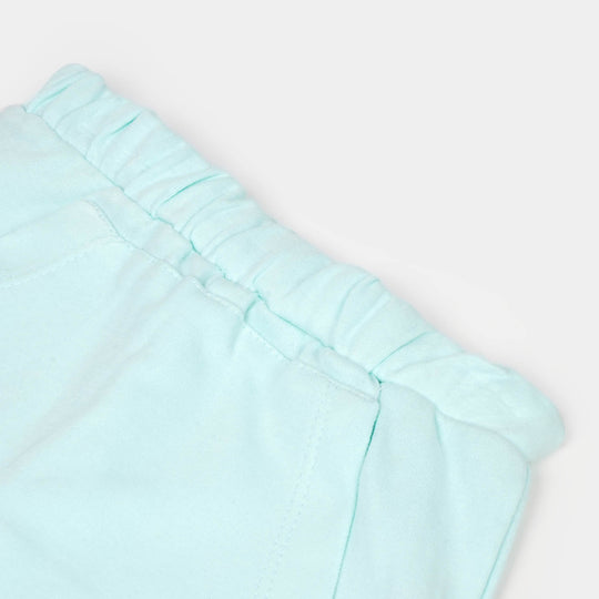 Infant Boys Cotton Set 2Pcs Beach Shark - Sea Green