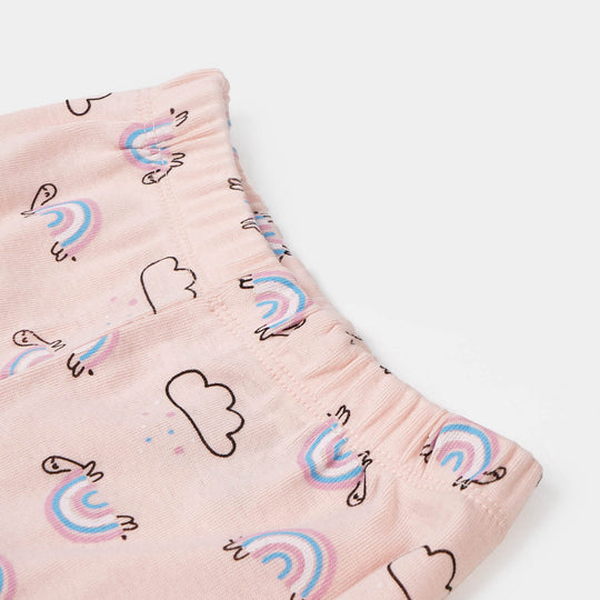Infant Girls Short 3Pcs Sea Life - Multi