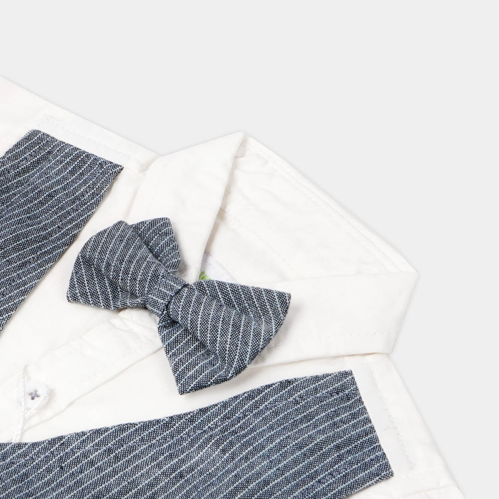 Infant Boys Cotton Suit - GREY