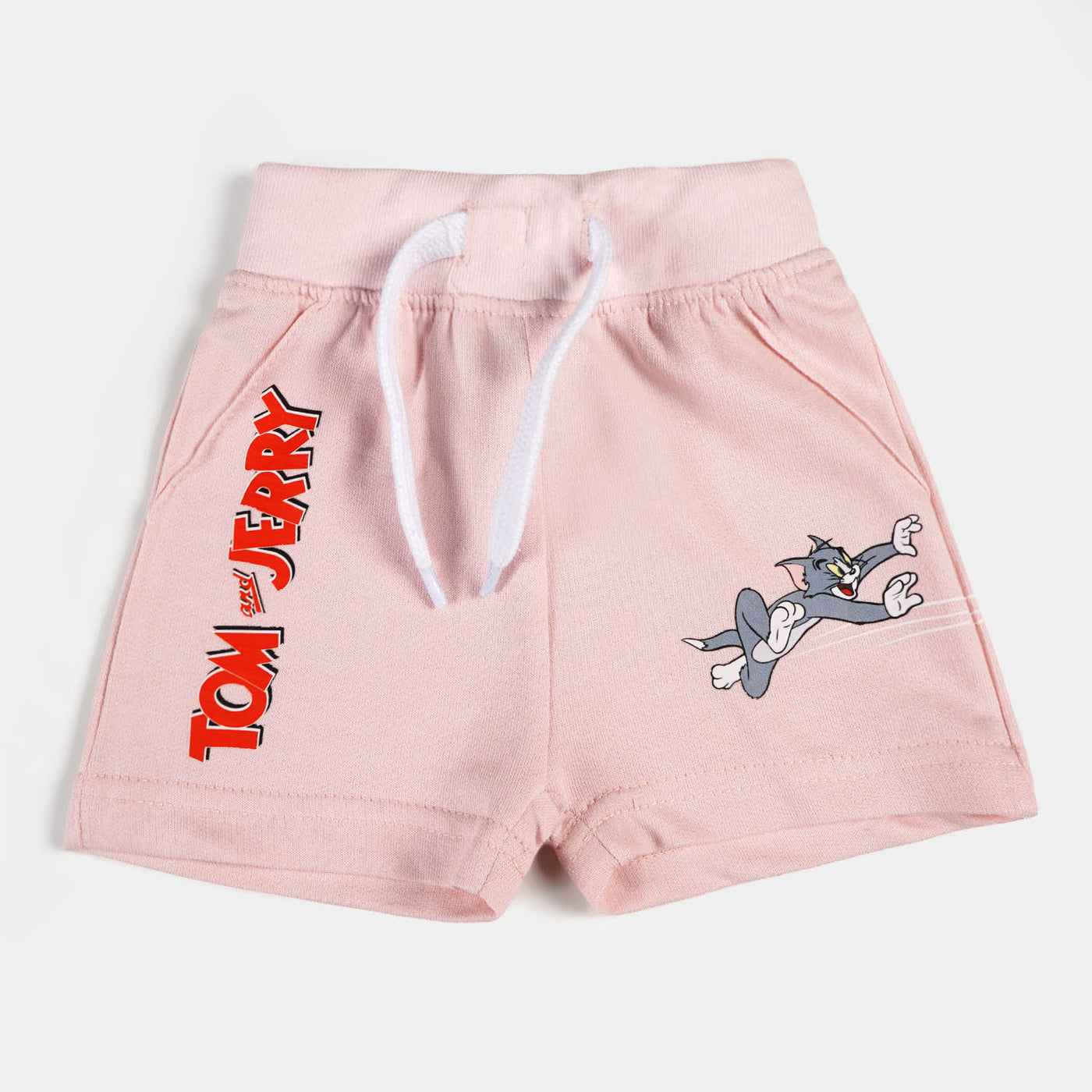 Infant Girls Knitted Short Character - L.Peach