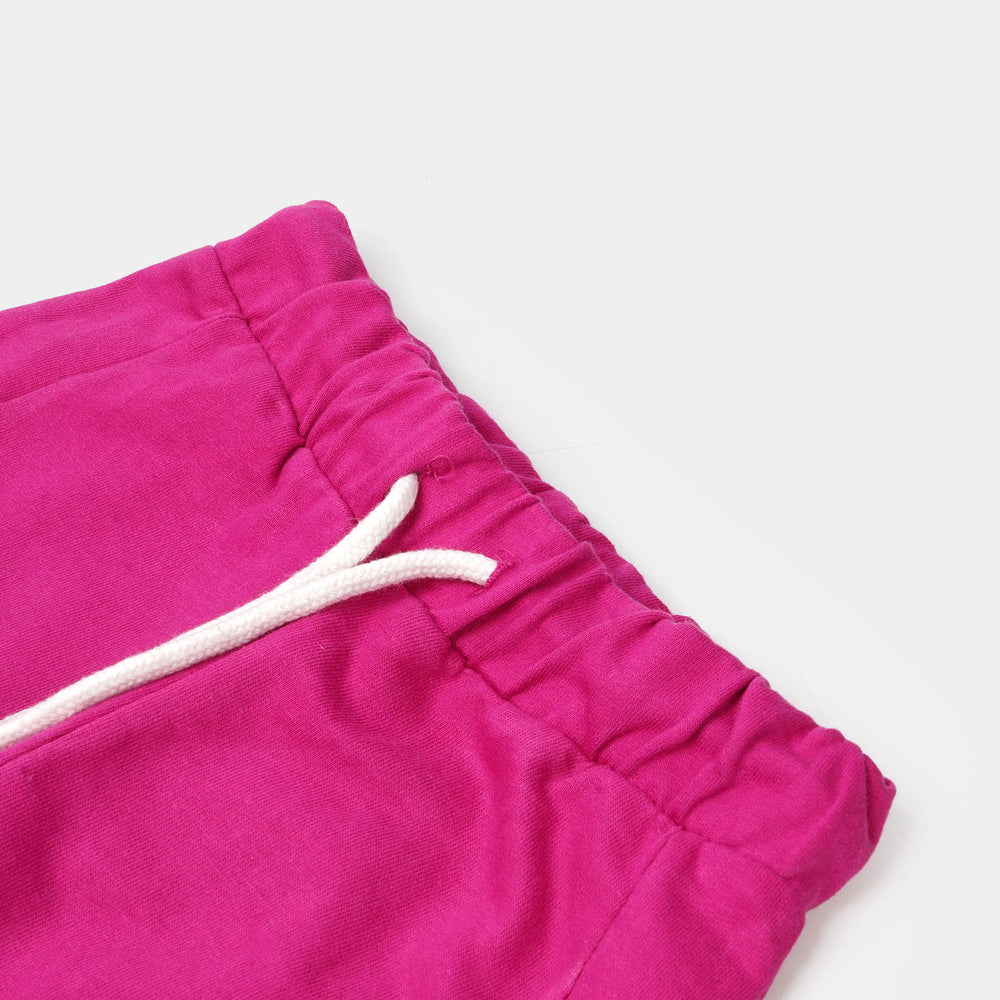 Girls Cotton Terry Pyjama Paradise Cut - Paradise