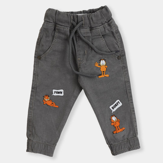 Infant Boys Pant Denim Character - GREY