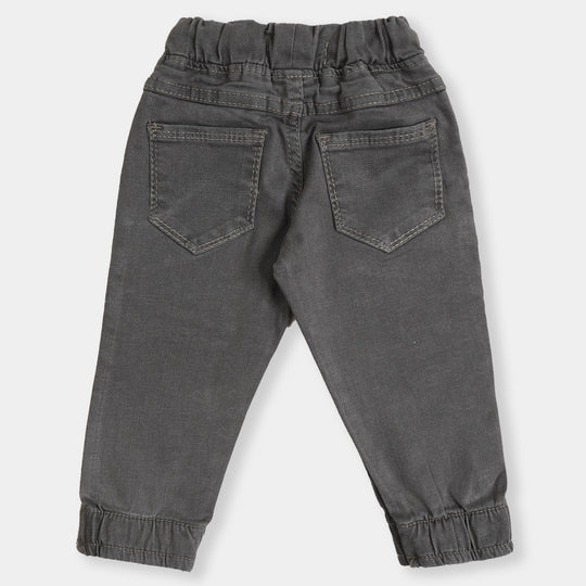 Infant Boys Pant Denim Character - GREY