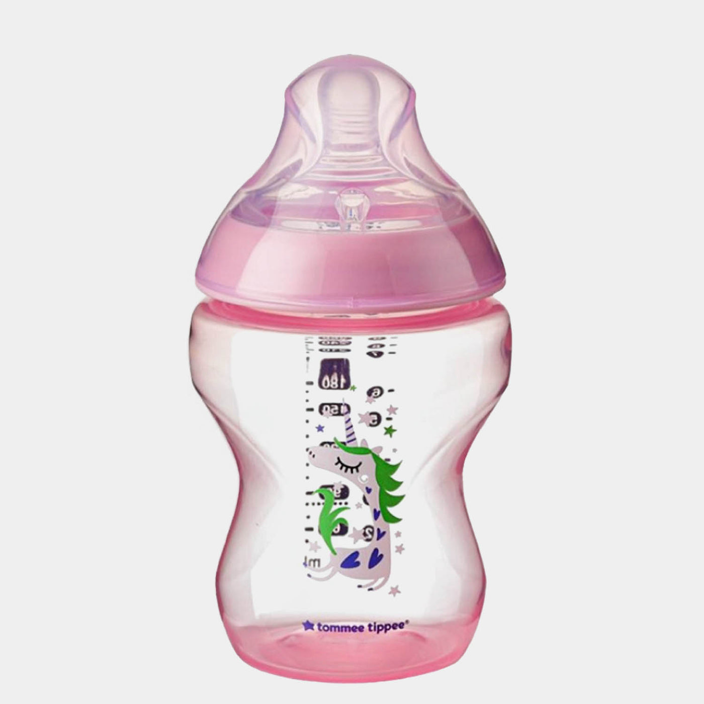 Tommee Tippee Feeding Bottle 260ml Pink