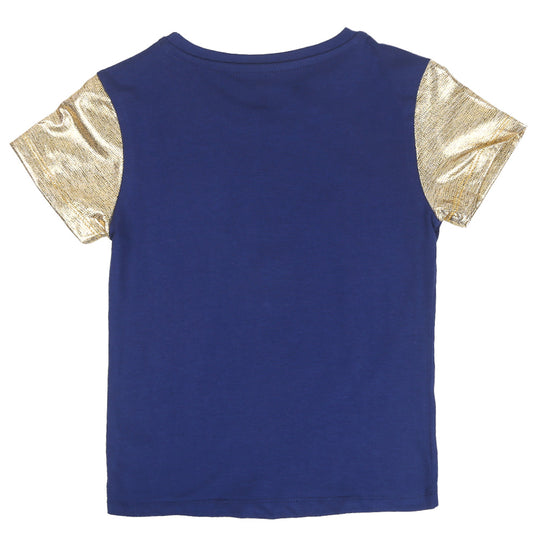 Girls T-Shirt  Rabbit - NAVY