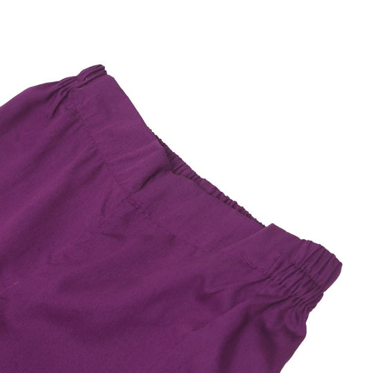 Girls 3Pcs Fancy Golden Peacock - Purple