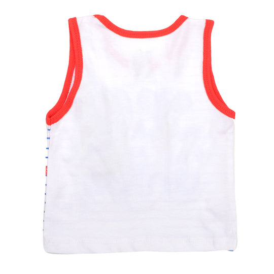 Infant Boys Sando Sea Child - White