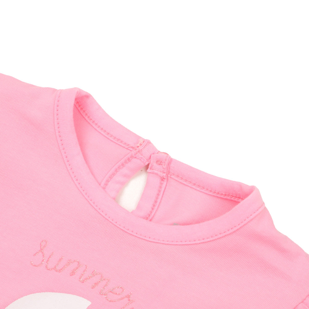 Infant Girls T-Shirt Summer Lovin - Candy Pink