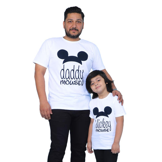 T-Shirt H/S Daddy - White