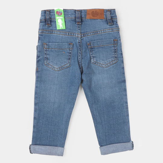 Infant Boys Denim Pant Champs - LIGHT BLUE