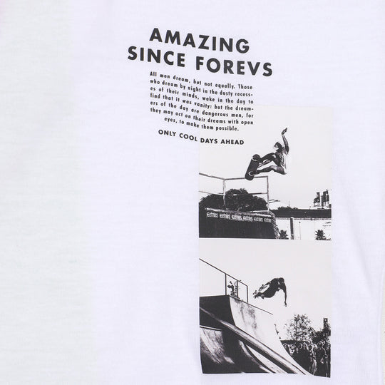 Boys T-Shirt Forevs -B.White