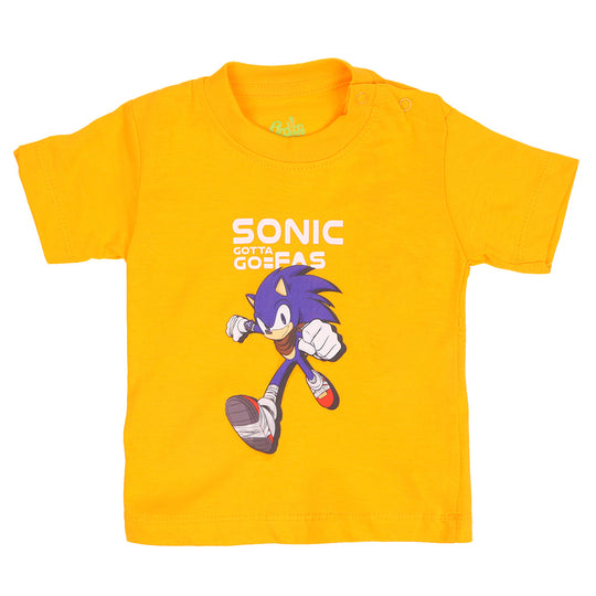 Infant Boys Cotton T-Shirt Character - Citrus