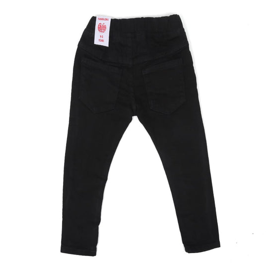 Girls Jeggings Denim Yr - Black