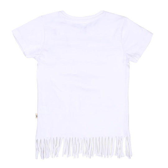 Girls T-Shirt Mermaid - White