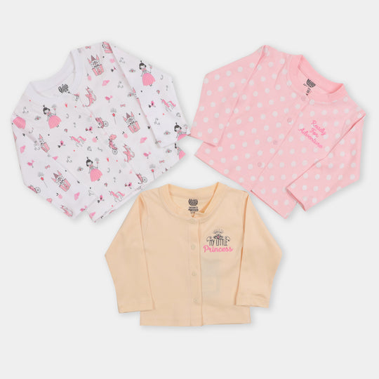 Infant Girls Cardigan 3 PCs Princess - Mix