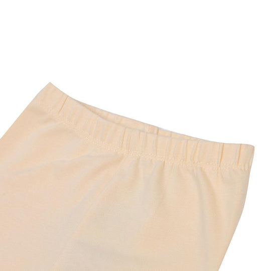 Infant Girls Plain Basic Tights - SHORTBREAD