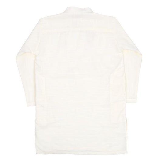 Boys Kurta Slub - OFF-White