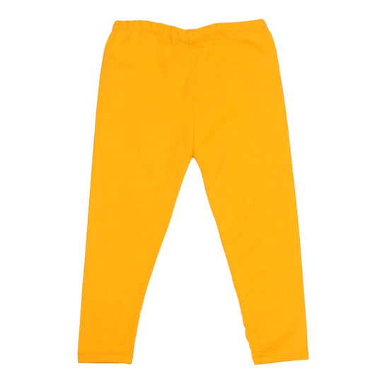 Infant Girls Plain Tights - Citrus