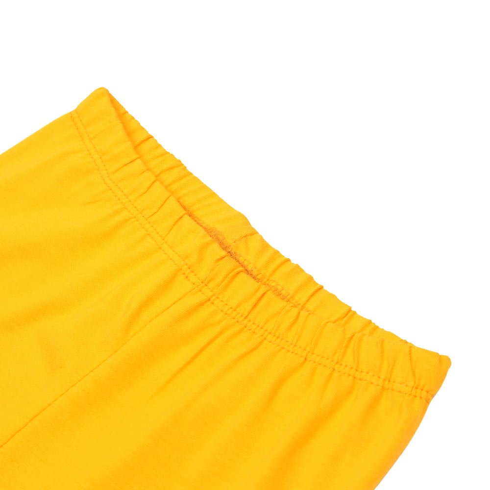 Infant Girls Plain Tights - Citrus