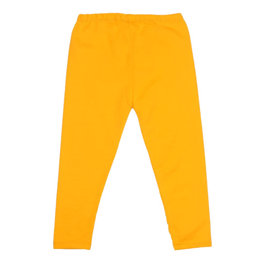 Infant Girls Plain Tights - Citrus