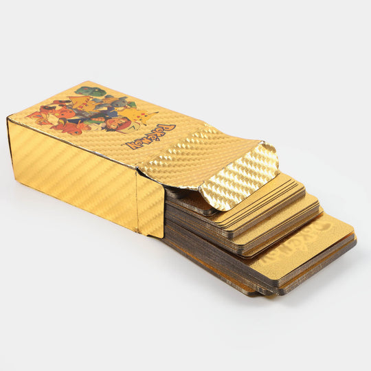 110 PCS Character Gold Foil Cards Rare Golden Cards