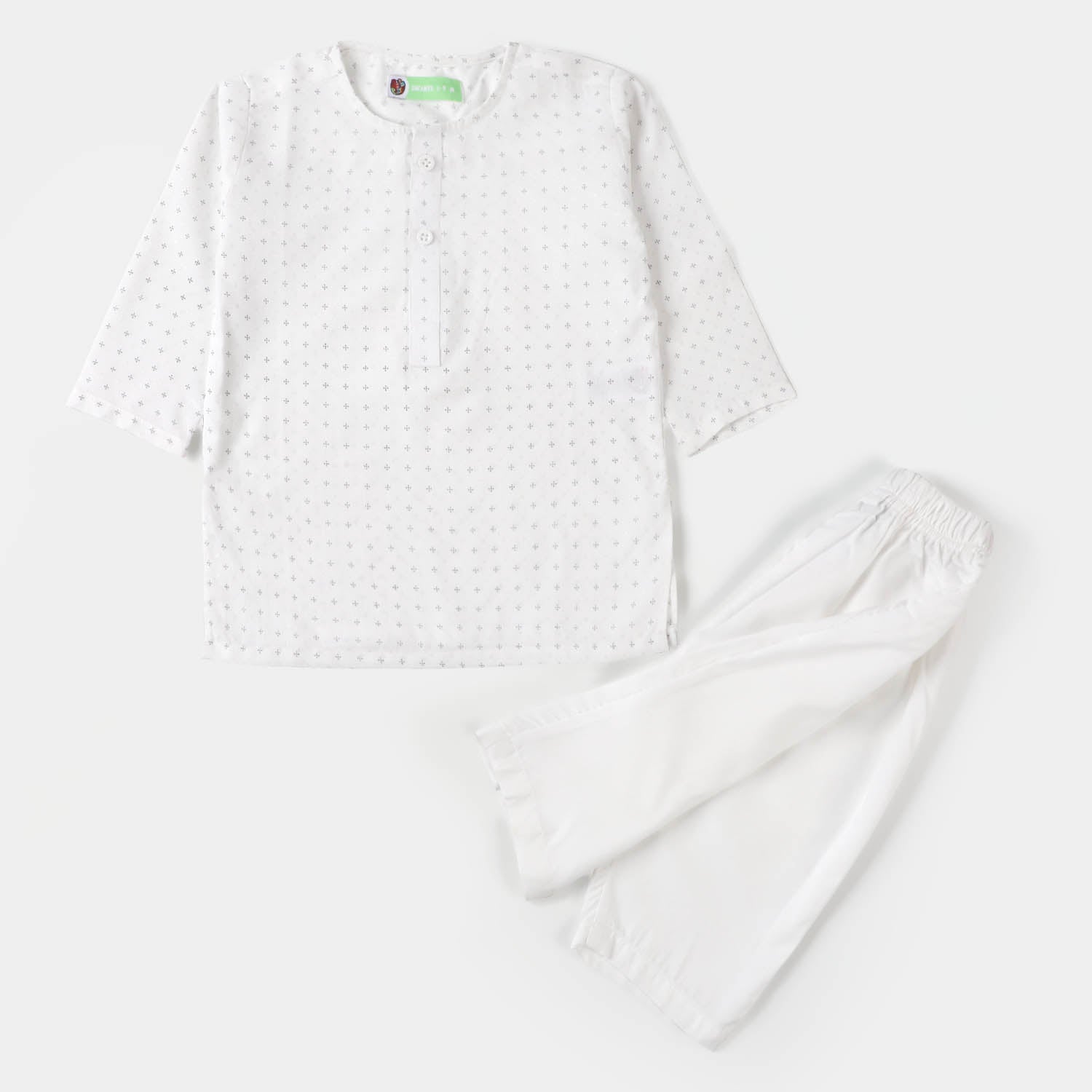 Infant Boys Basic Kurta Pajama White Price in Pakistan Bachaa Party