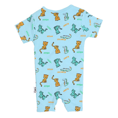 Infant Boys Knitted Romper Hello Tiger