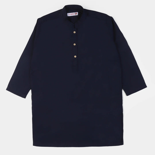 Boys Viscose 3Pcs Suit - Navy Blue