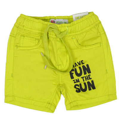Infant Boys Short Cotton Fun Sun - LT.Green