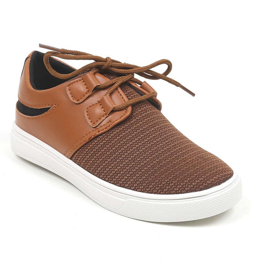 Casual Sneakers For Boys - Camel