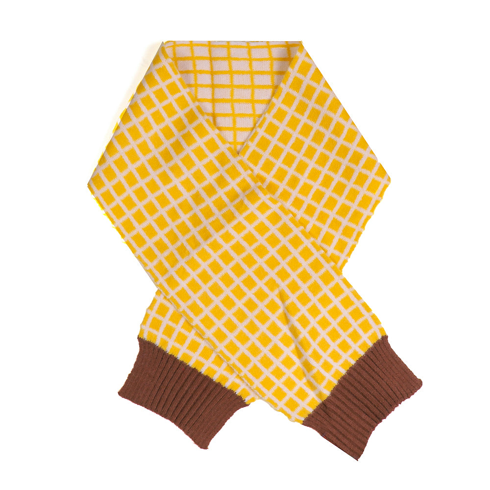 Check Muffler For Kids - Yellow
