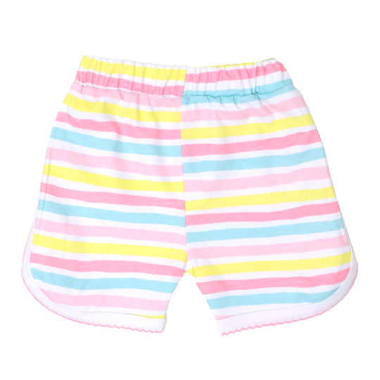 Infant Girls Suit Knitted 2Pc - Pink