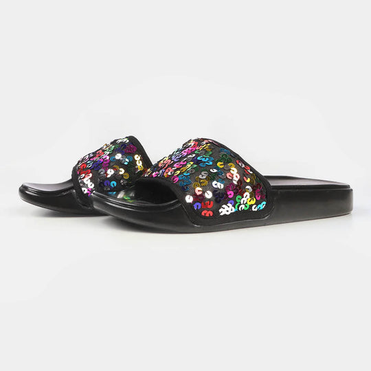 Teens Girls Sequin Slipper SL 203-14 - Multi