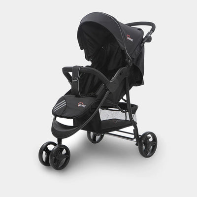 Tinnies Baby Stroller 3 Wheeler (E02) Black