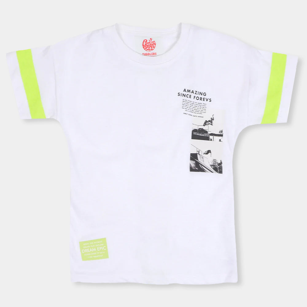 Boys T-Shirt Forevs -B.White