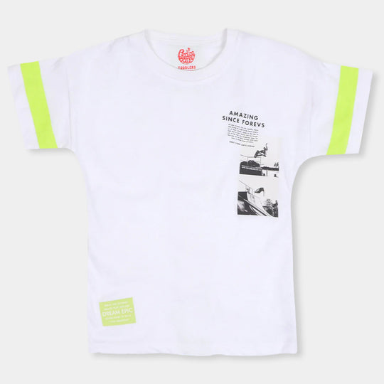 Boys T-Shirt Forevs -B.White