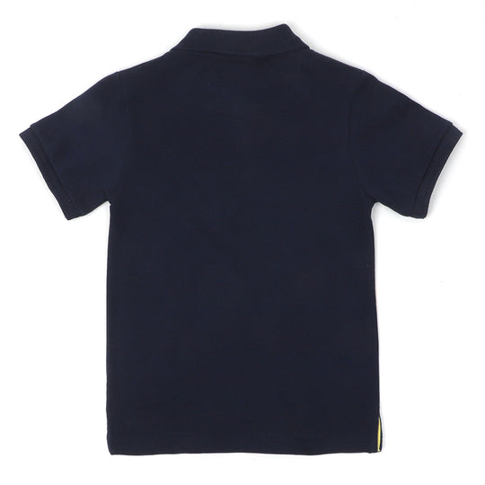 Boys Polo Basic - Navy Blue