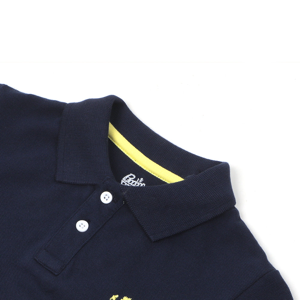Boys Polo Basic - Navy Blue