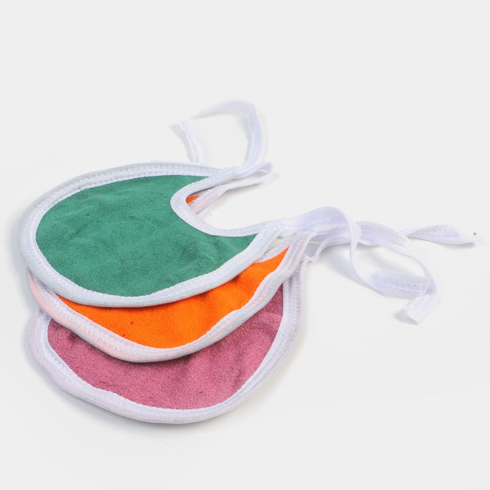 Baby Bib Soft 3PCs - Multi