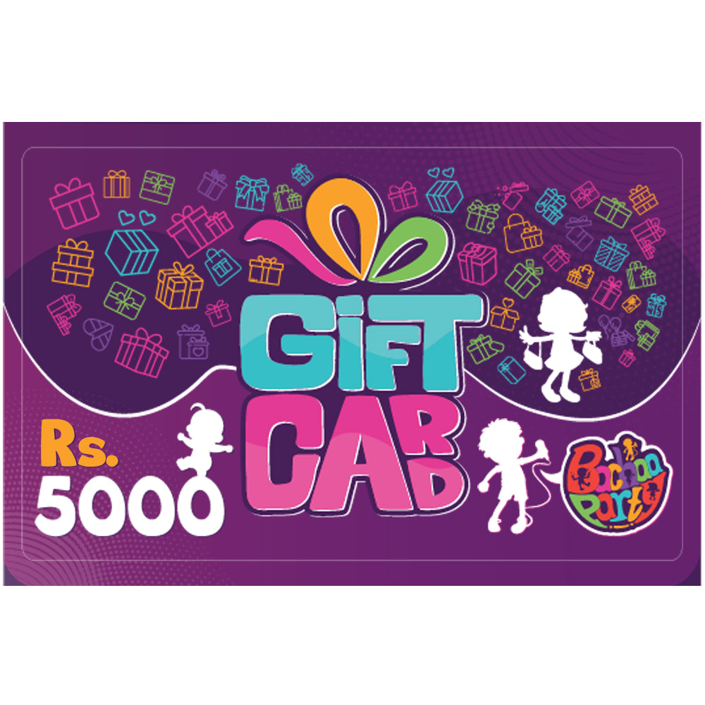 Bachaa Party Gift Card - (Rs. 5000)