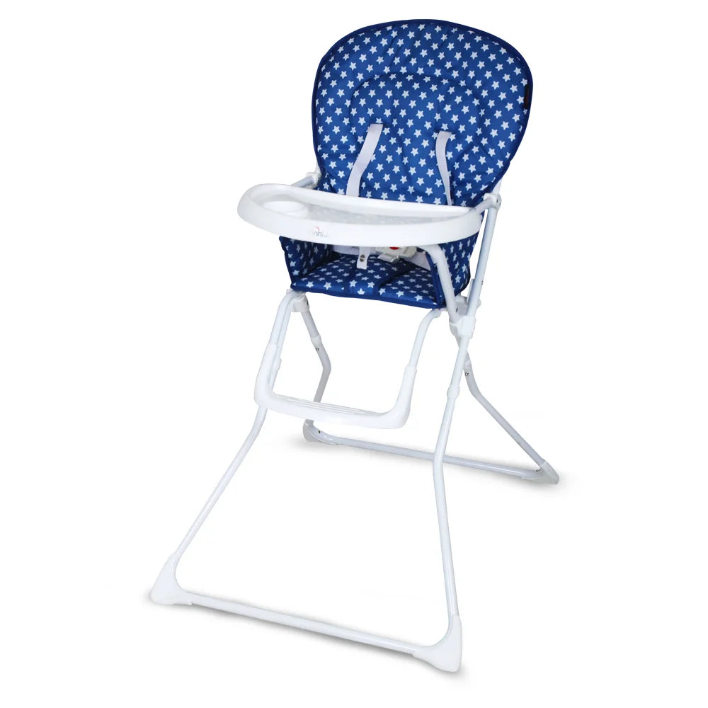 Tinnies Baby High Chair-Blue T026 E-C