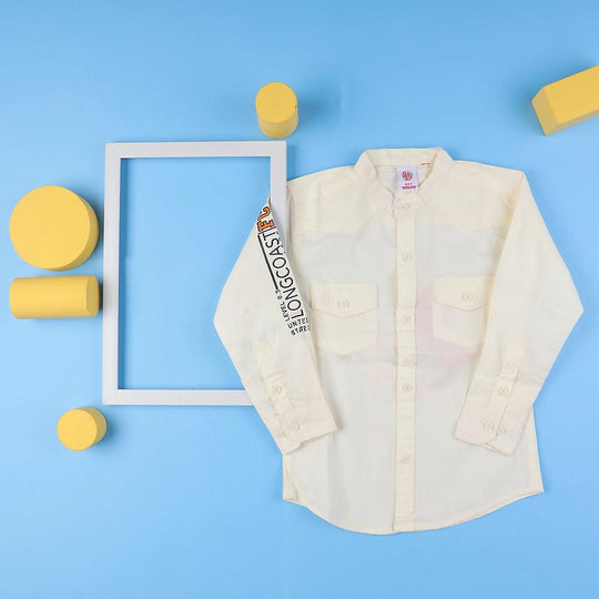 FCT Casual Shirt For Boys - Papyrus